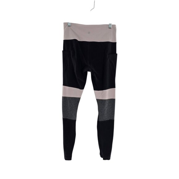 Athleta Modblock Salutation Tight,women’s small 158834 Color Block - Picture 8 of 9